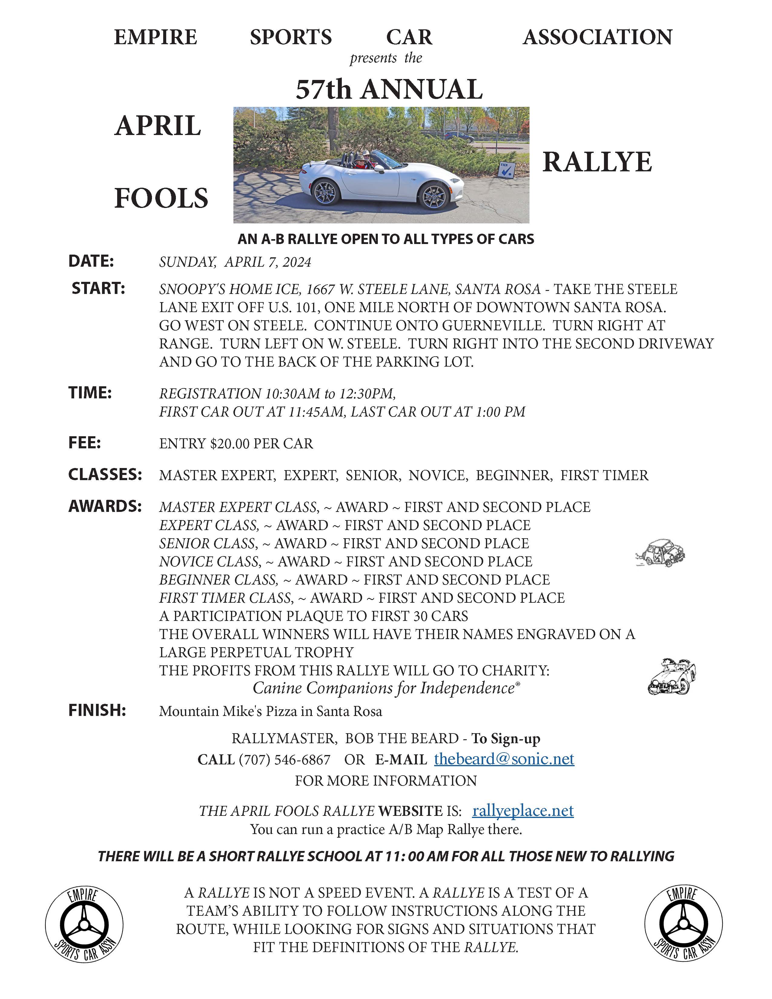 57th April Fools Rallye