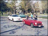 Red Datsun Roadster