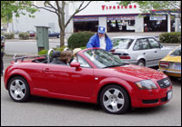 Red Audi