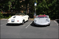 porsche at start