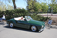 green Ghia at Start