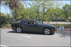 black Dodge Charger