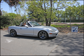 grey Miata